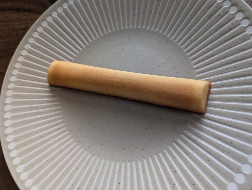 スティックケーキの裏面